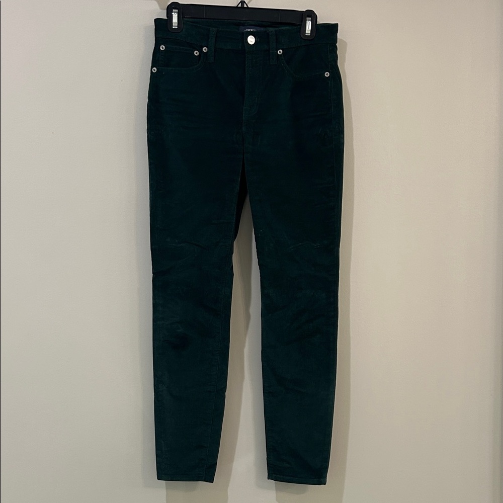 J.Crew Dark Green Corduroy Pants
